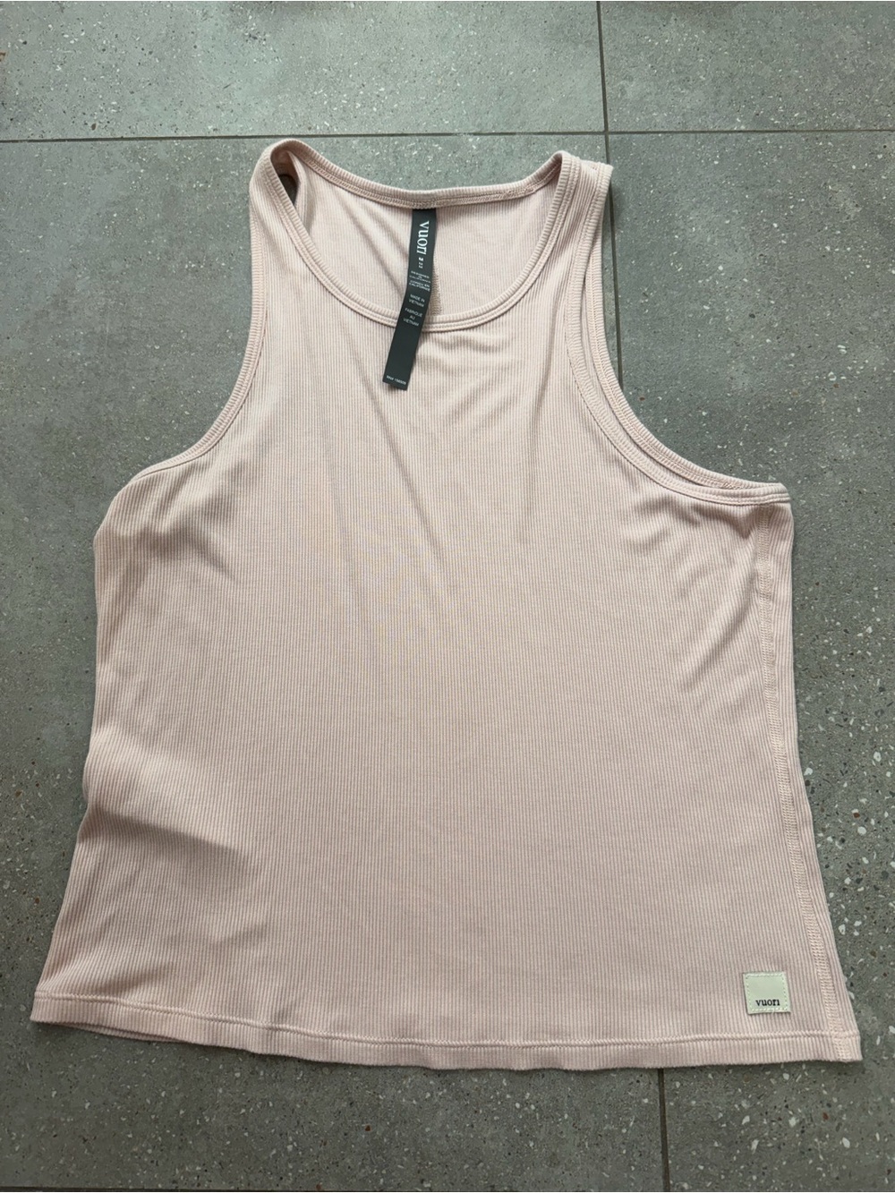 Vuori Cove Layering Tank-Light Pink